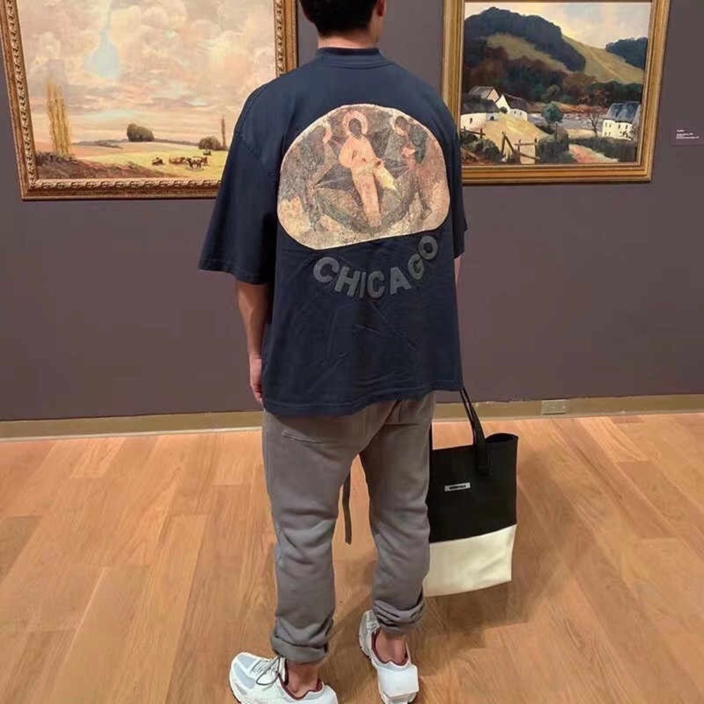 YEEZY Jesus Is King Sunday Service Chicago tee